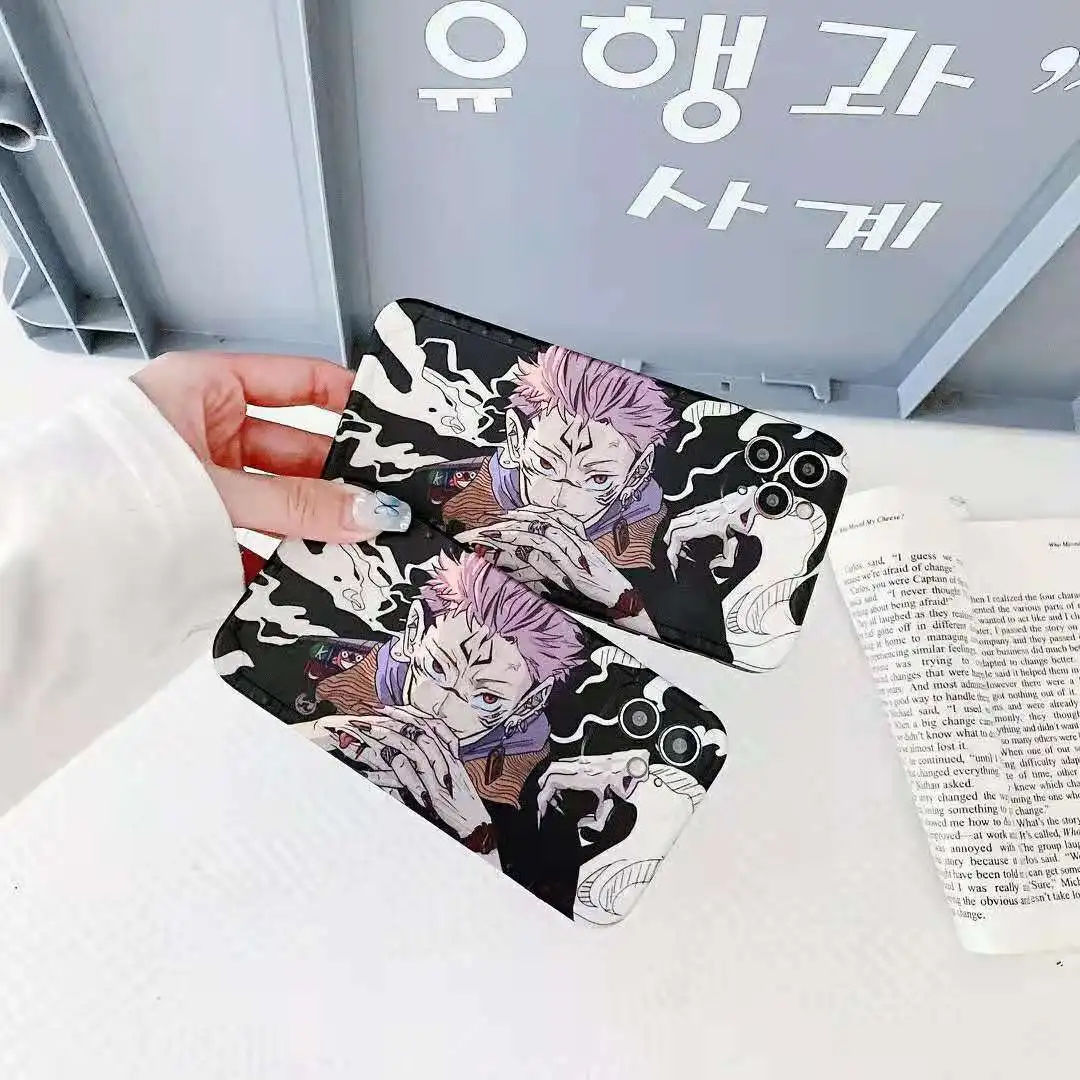 

Fashion Japanese Animation Phone Case Cover for IPhone 7 8 Plus 11 12 13 Pro X XR XS Max Shockproof Case for IPhone 13 Cases