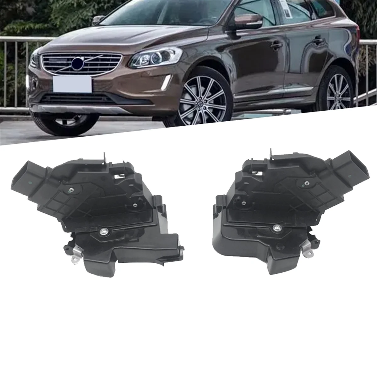 1 пара автомобильные защелки передней двери 31253657 31253658 для Volvo XC60 I 156 XC70 II 136 2008-2017 V50