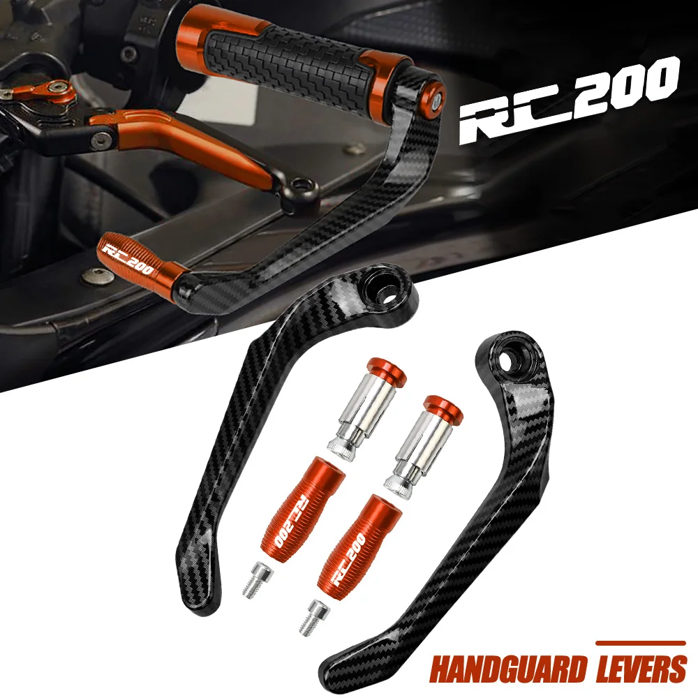 

Для RC200 2014 2015 2016 2017 2018 2019 аксессуары для стайлинга мотоциклов рулевые Захваты защитные рычаги тормоза сцепления защитная защита