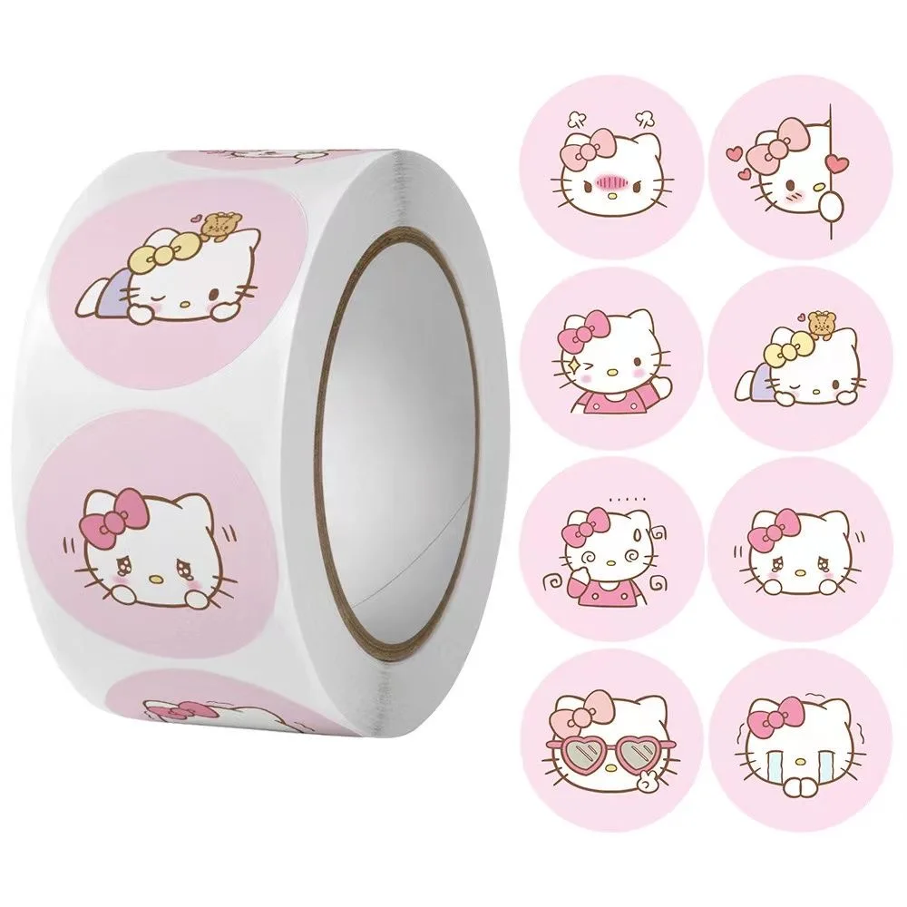 

Самоклеящиеся декоративные наклейки hello kitty в рулоне, 500