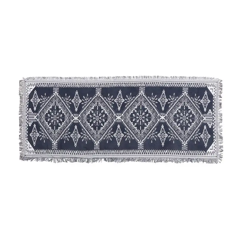 

Плед с кисточками для дивана, 90x210 см