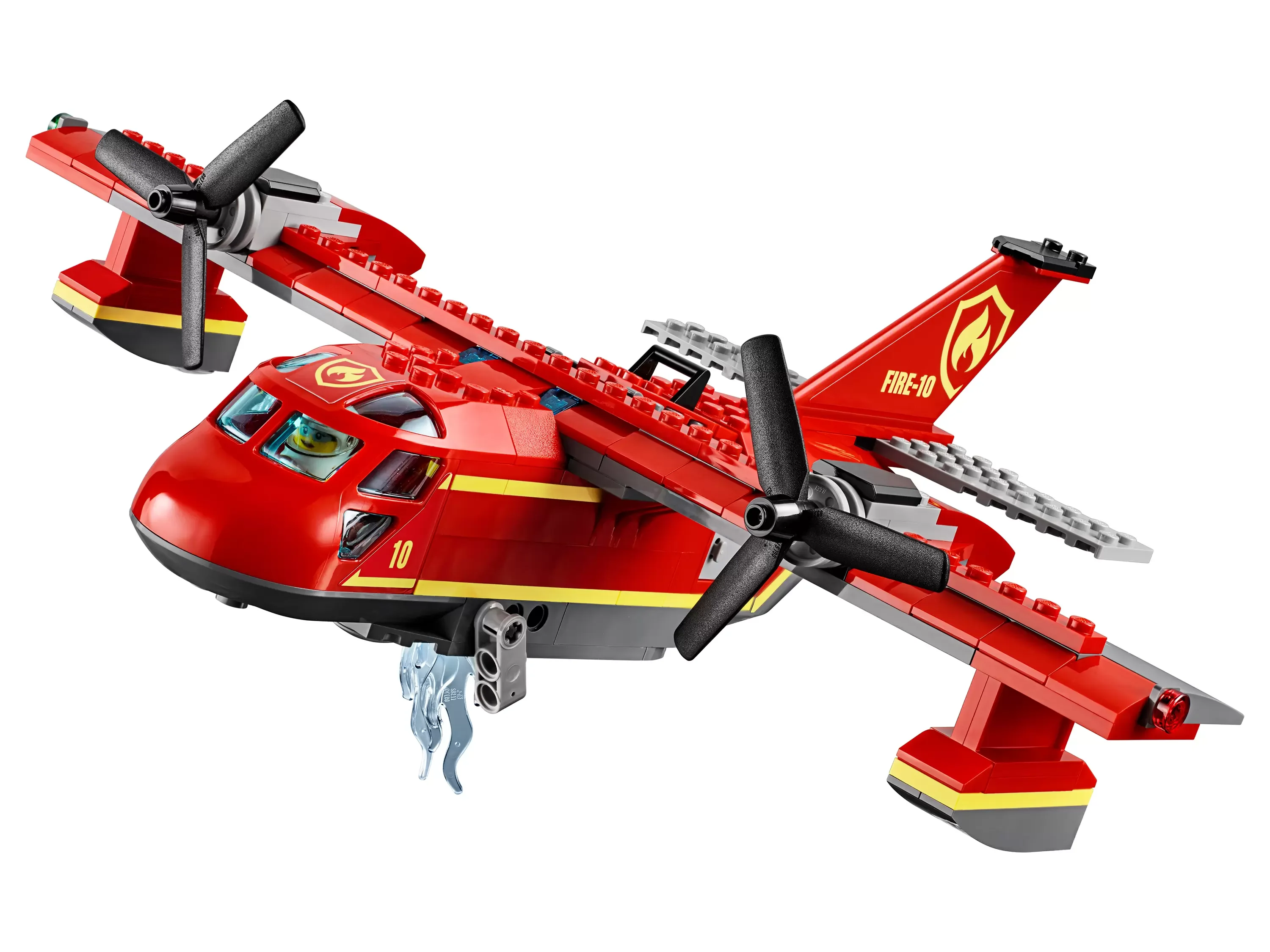 Конструктор LEGO City (Сити) 60217 Пожарный самолёт 6+ | Игрушки и хобби