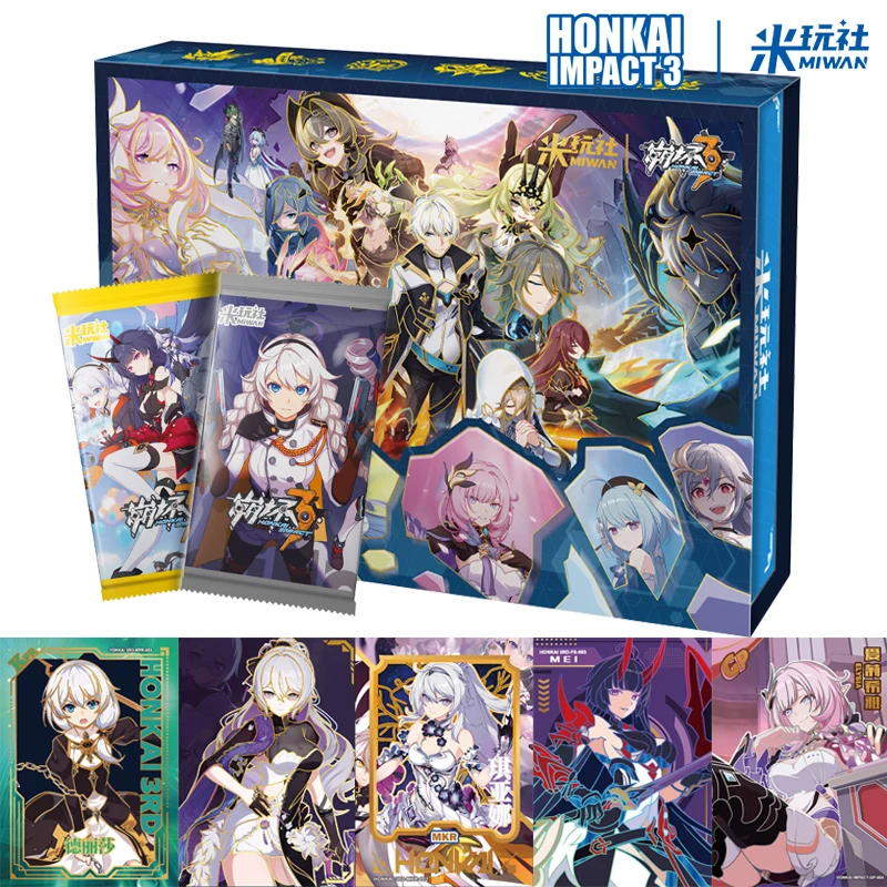 

New Genuine Honkai Star Rail TCG Trading Card Collection Anime Characters Peripheral Rare GM SM FL Cards Kids Birthday Toy Gift