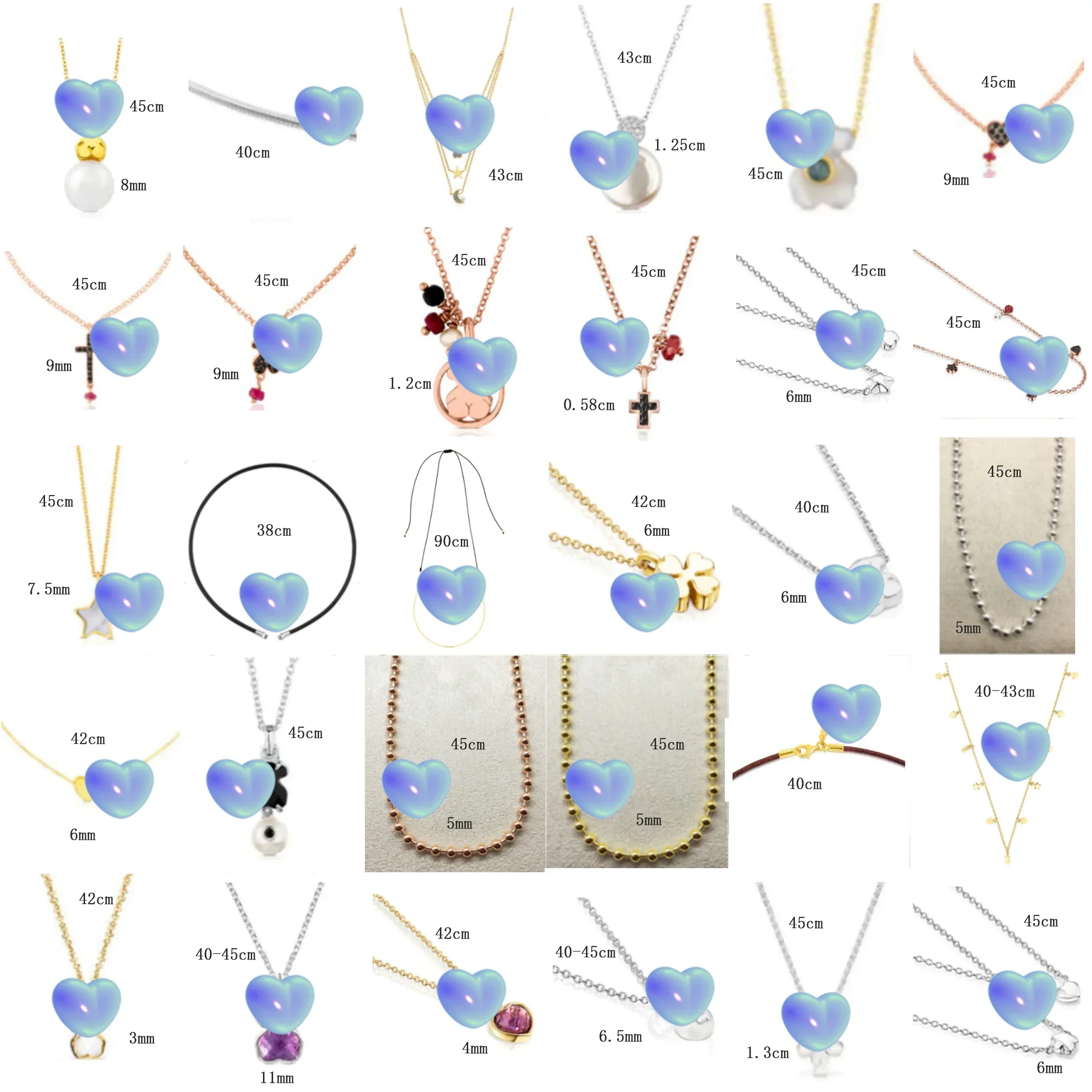 

Шикарные Длинные ожерелья 2023 стиля 06-идеальный праздничный подарок 121-150