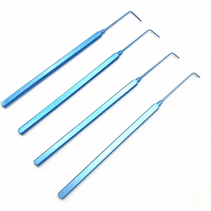 

Ophthalmology Strabismus Pull Hook Strabismus Hook Ophthalmic Hook Titanium Non-porous Round Head Muscle Hook