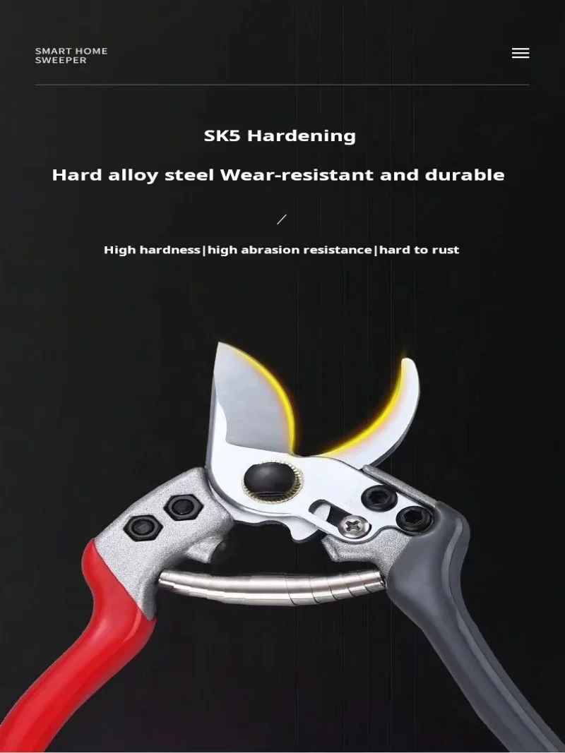 Лабораторные ножницы для обрезки фруктов шероховатые из легированной стали SK5