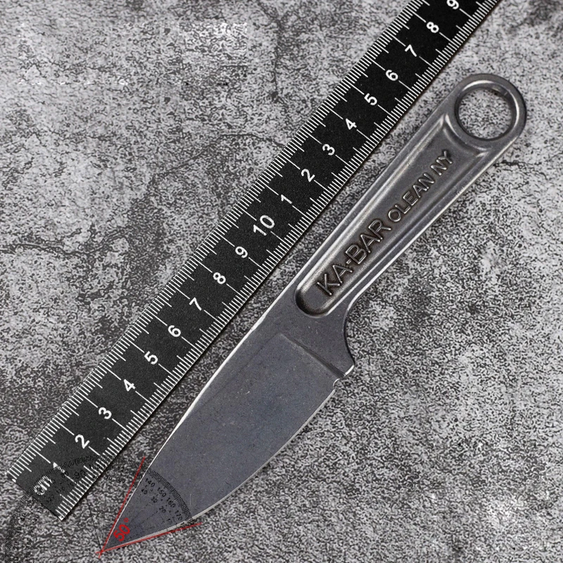 KB 1119 встроенный стальной маленький прямой нож с фиксированным лезвием для