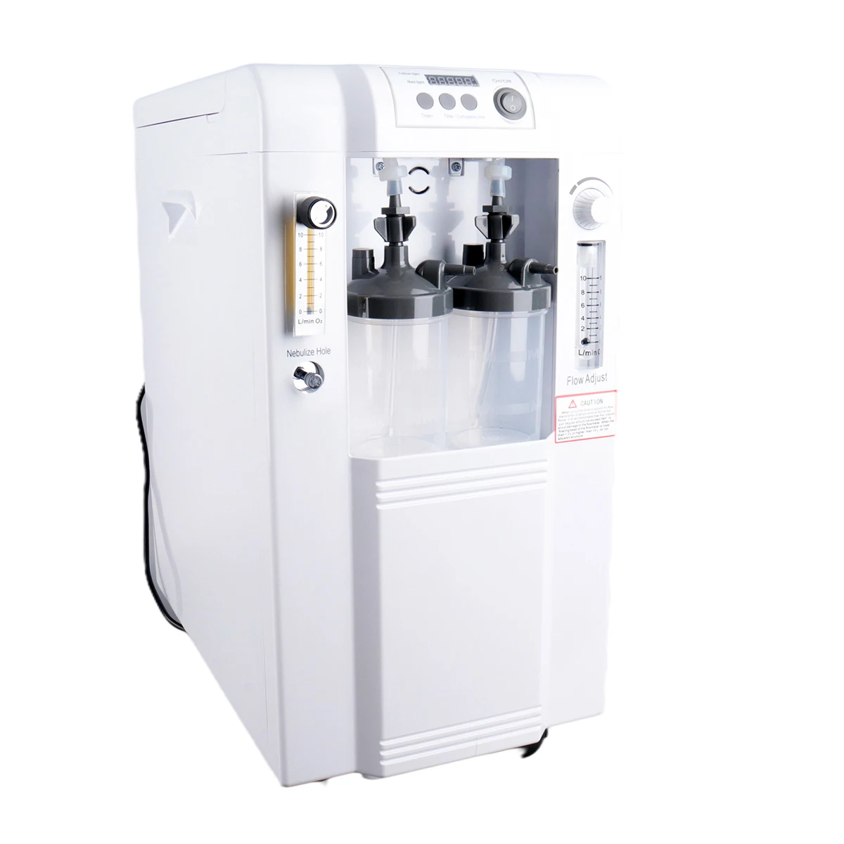 

Пульт дистанционного управления со светодиодным дисплеем, большой расход, 10 л, медицинский портативный кислородный концентратор с небулай...