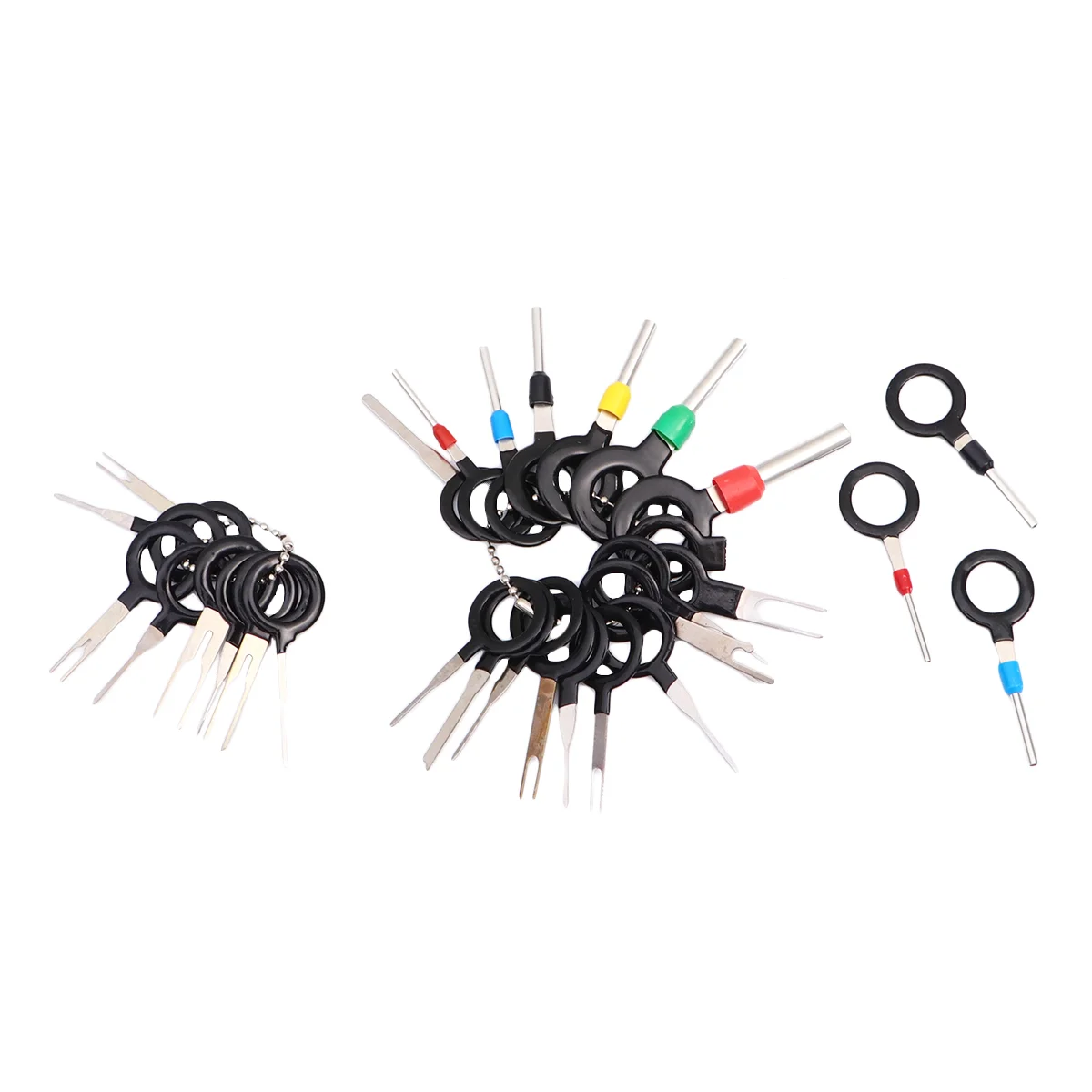 

29Pcs Auto Car Plug Circuit Board Wire Harness Terminal Extractor Picks Connector Crimp Pin Needle Remove Tools