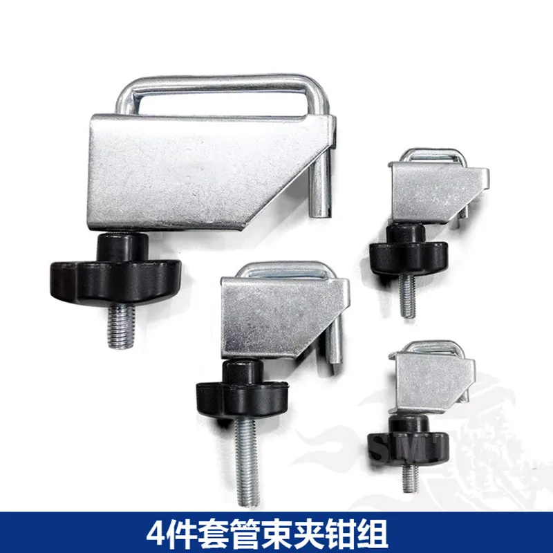 

4PCS U Shape Fluid Line Clamper Tool Kit Fuel Vacuum Transmission Brake Heater Hose Lines Pinch Squeeze Clamp Tools Set