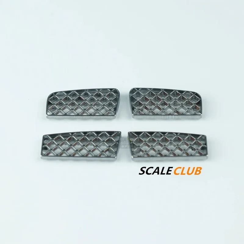 Фото Scaleclub 1/14 трактор яма металлические протекторы для Tamiya Scania 770S MAN Benz Volvo RC прицеп самосвал автомобиль Diy Запчасти №2