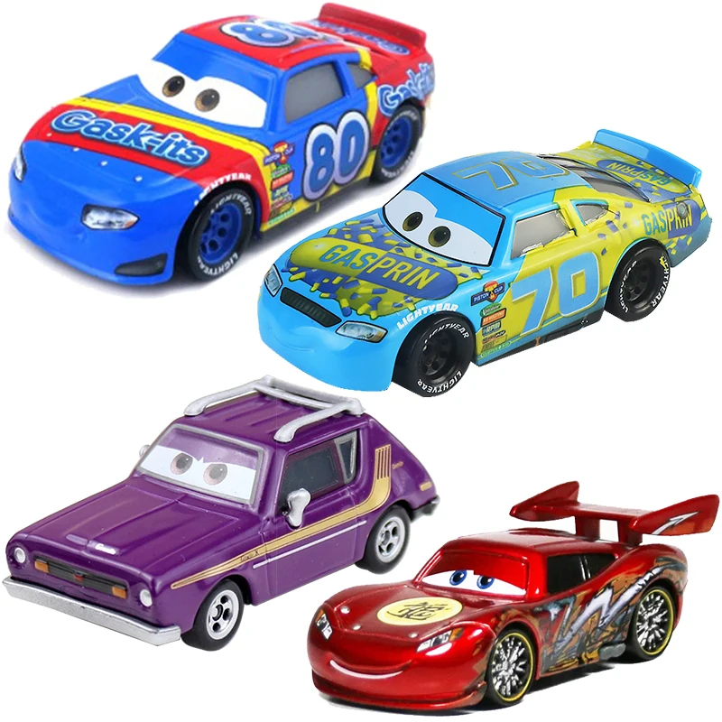 Disney Pixar Cars 2 3 игрушка Дракон Молния Маккуин цыпленок Хикс ГАК-его металлическая модель автомобиля 1:55 литье под давлением автомобиль подарок на день детей
