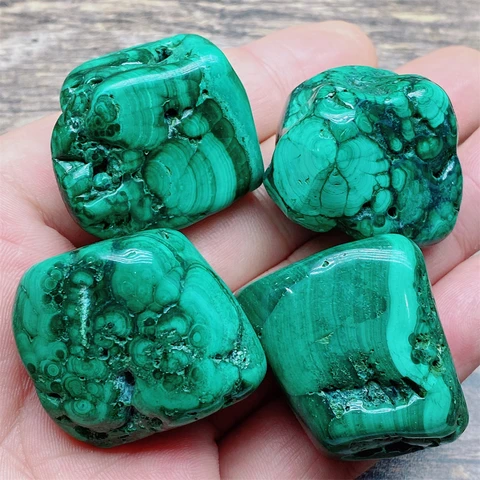 Натуральный Зеленый Малахит образцы камней, необработанный минеральныйисцеляющий кристалл, фибрирующий малахит, грубый для украшения, 1 шт.