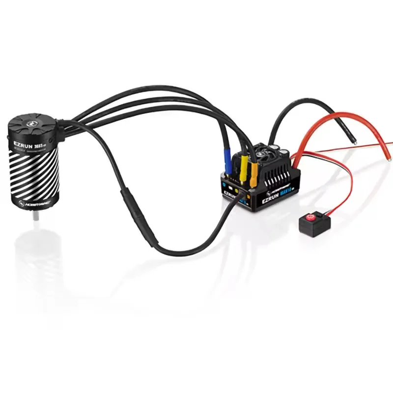 Бесколлекторный регулятор скорости HOBBYWING EZRUN MAX10 G2 80A 140A с датчиками для радиоуправляемых моделей автомобилей и багги масштаба 110 и 18, аксессуары (art.: 3920dc820e306) - 3920dc820e306
