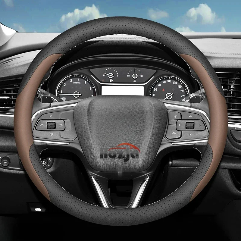 

Кожаный чехол на руль автомобиля для Opel Mokka X B Mokka-e Astra G H J K GTC Insignia A B Sport Tourer Vivaro A B C Аксессуары