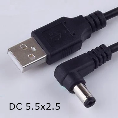 1 м 5 в постоянного тока кабель питания USB к DC 5x2 мм штекер зарядного шнура 4 0x1 7 3 5x1 35