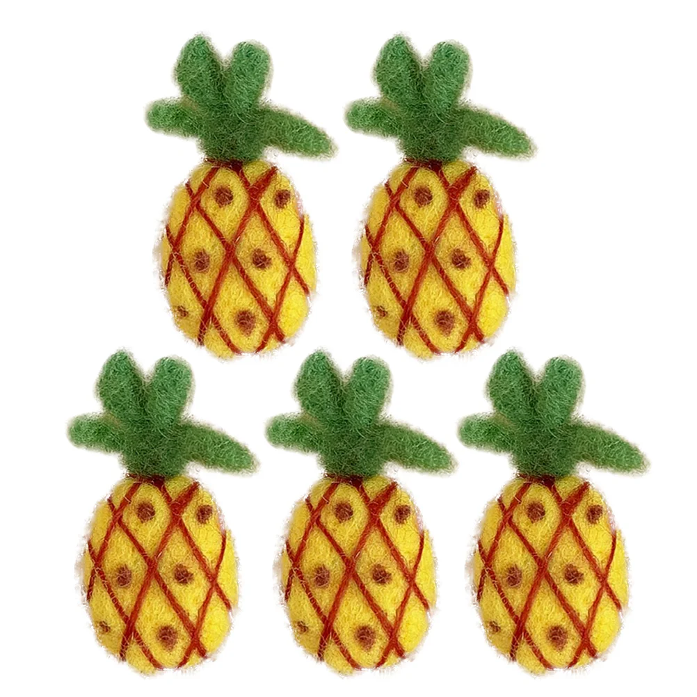 

5Pcs Felt Brooch Felt Adorable Clothes Decoration Kids Brooch Clothes Corsage Breastpins for Children Girls Kids