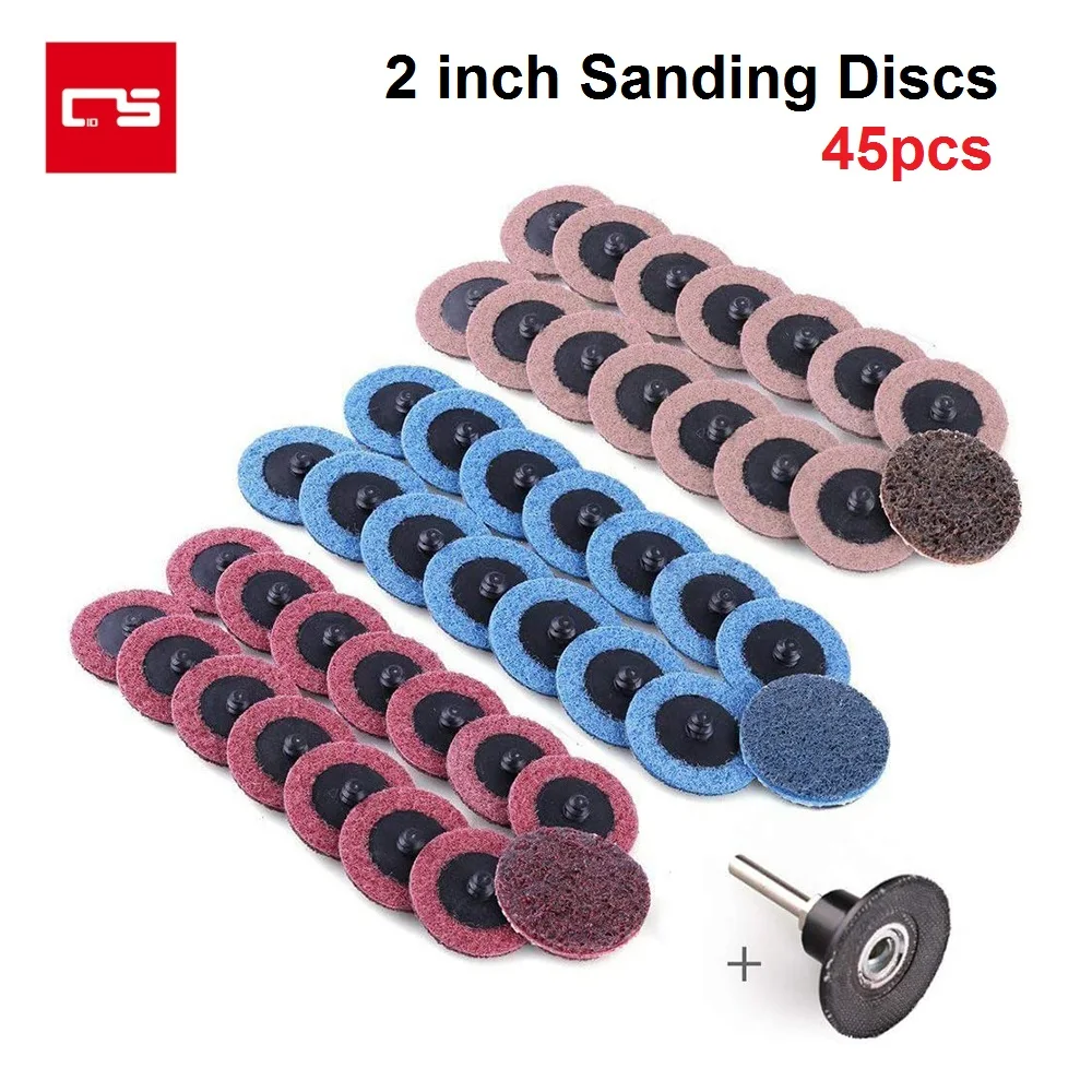 

Sanding Discs Fine/Medium/Coarse Roll Grit Lock Surface Conditioning Abrasive Disc Strip Grind Polish Burr Rust Paint Removal