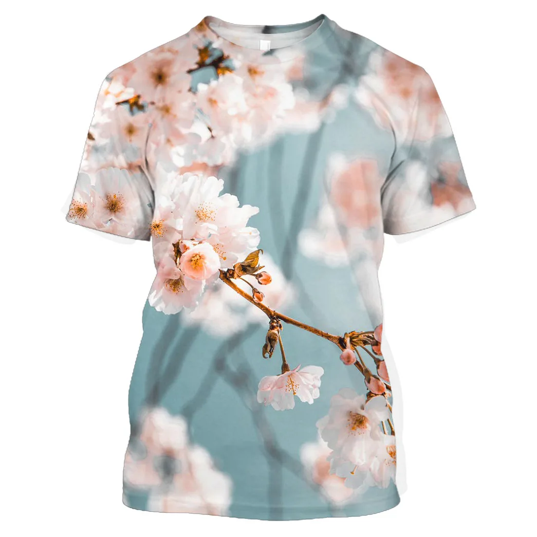 

Футболки с 3D принтом, модная романтичная Удобная Повседневная футболка для отдыха с круглым вырезом и коротким рукавом