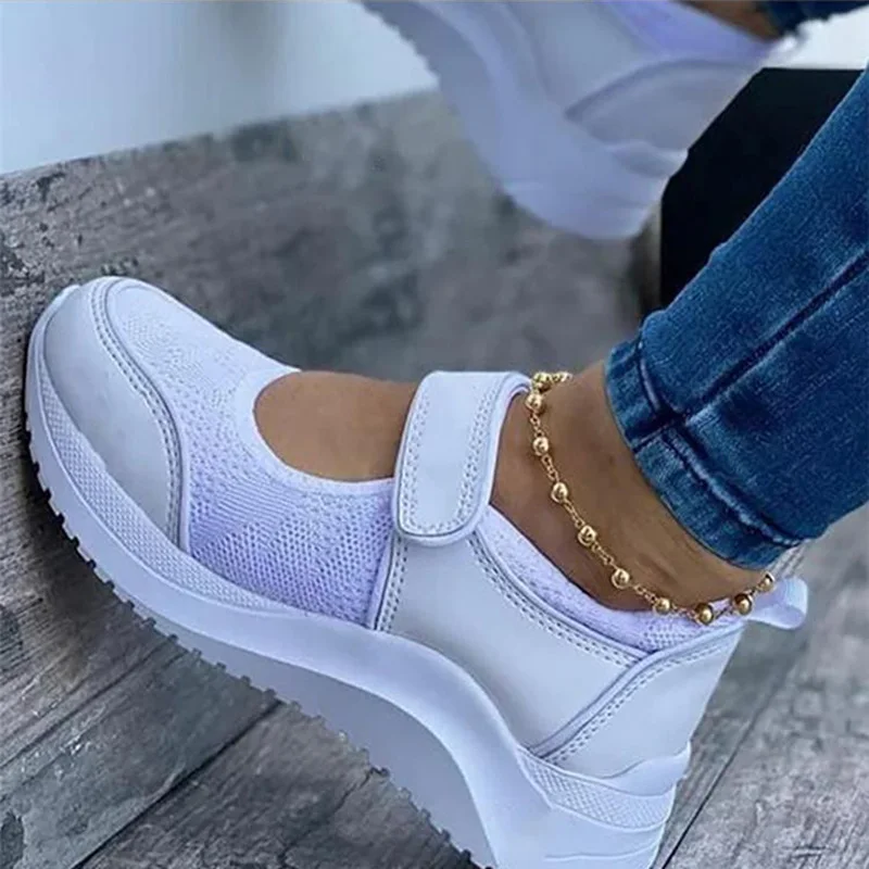 

Fashion Women Sneakers Slip On Shoes Woman Sneakers Breathable Sneakers For Women Plus Size Mujer Ladies Vulcanize Shoes