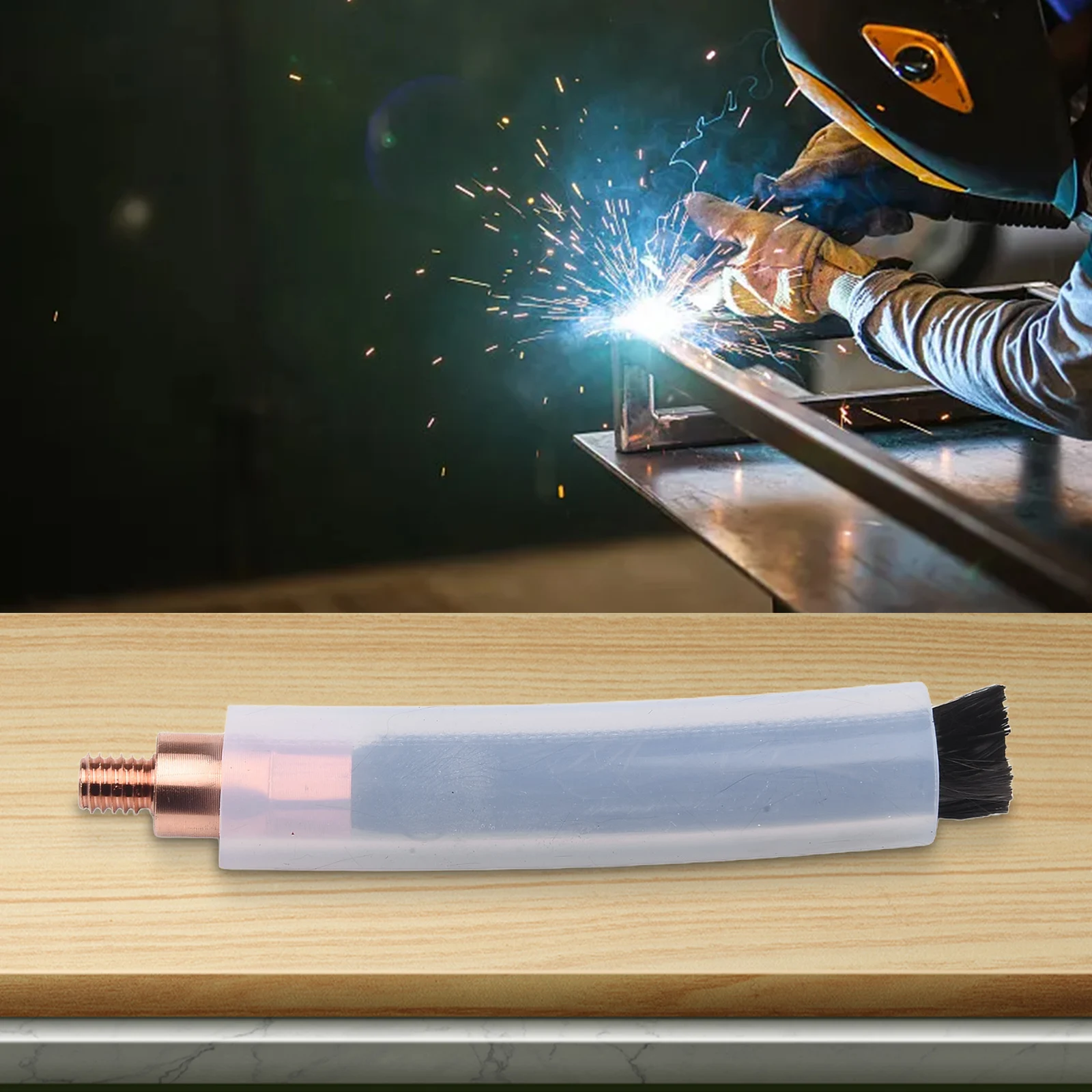 1 шт. кисть для маринования TIG WIG MIG MAG M6 8 10 инструмент чистки крышки очиститель