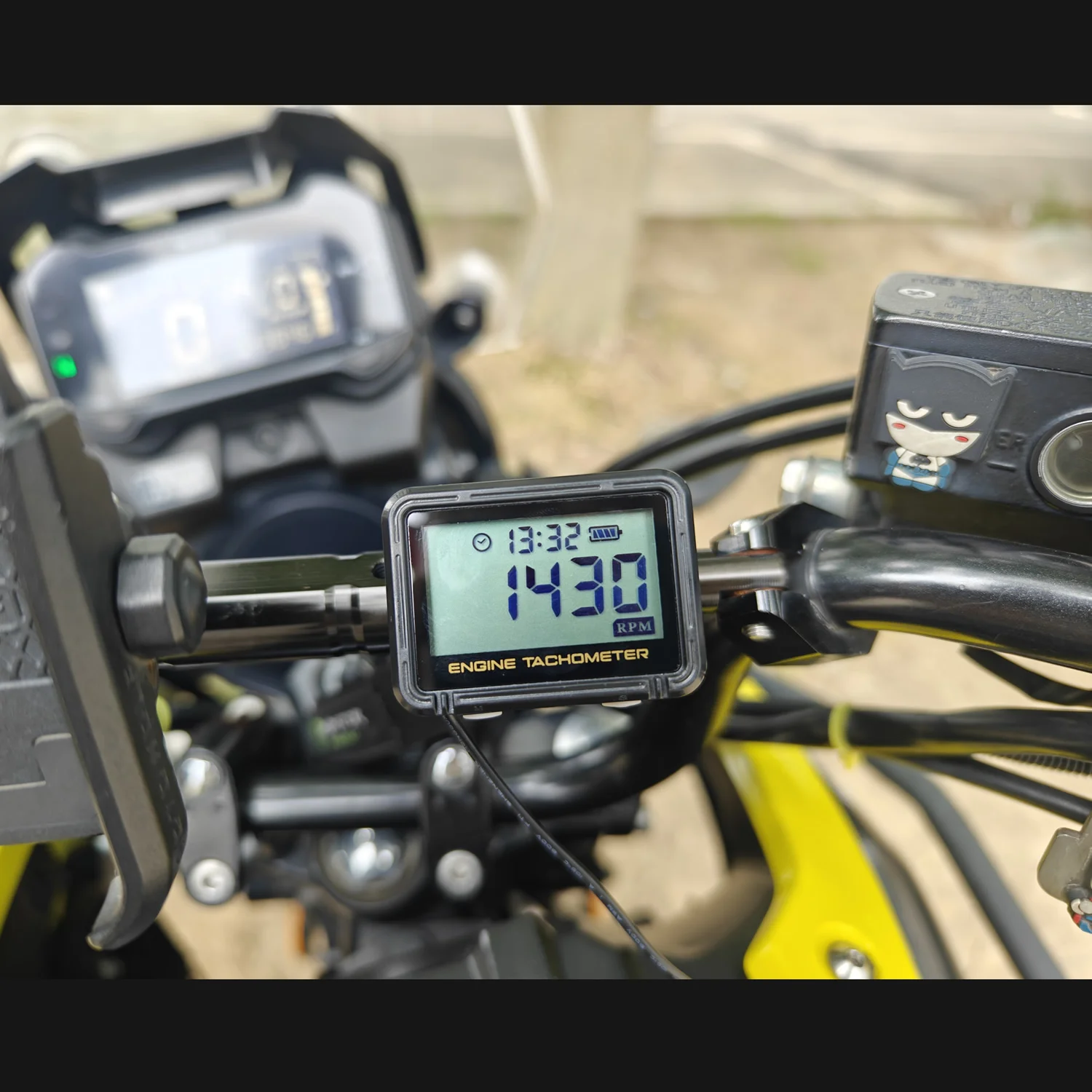Цифровой тахометр двигателя с большим экраном многофункциональный