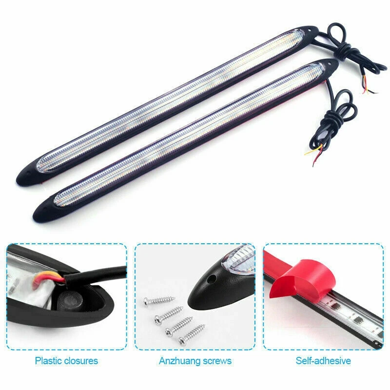 2 шт. универсальные фонари для дневных ходовых огней