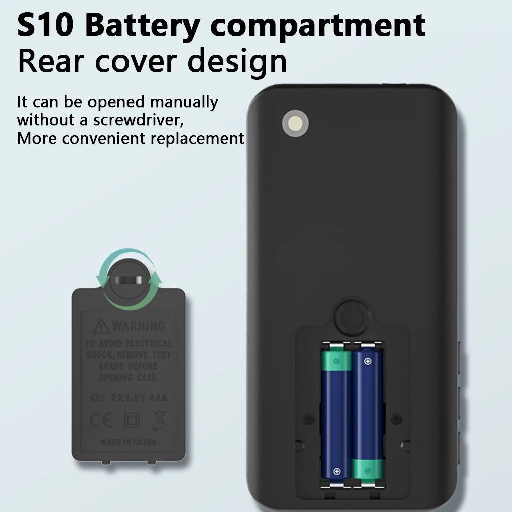 

Мультиметр с цифровым дисплеем, портативный Вольтметр постоянного и переменного тока, Омметр, тестер для хранения данных, сопротивление на...