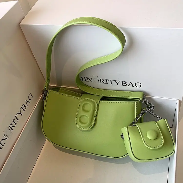 

Новая стильная модная мини-сумка, новая роскошная дизайнерская Маленькая женская сумка, однотонная брендовая дизайнерская искусственная кожа