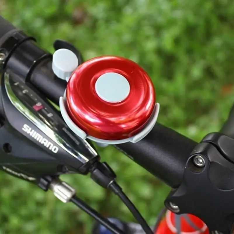 

2024 Cute Bicycle Handlebar Bell Loud Sound Alarm Warning Mini Kids Bike Horn Bells Cycling Ring Children Bike Accessories