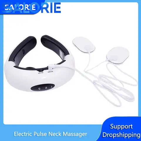 Электрический импульсный массажер для шеи, шейного отдела позвоночника, массажер для тела и ног, мышечный Стимулятор, физиотерапия, забота ...