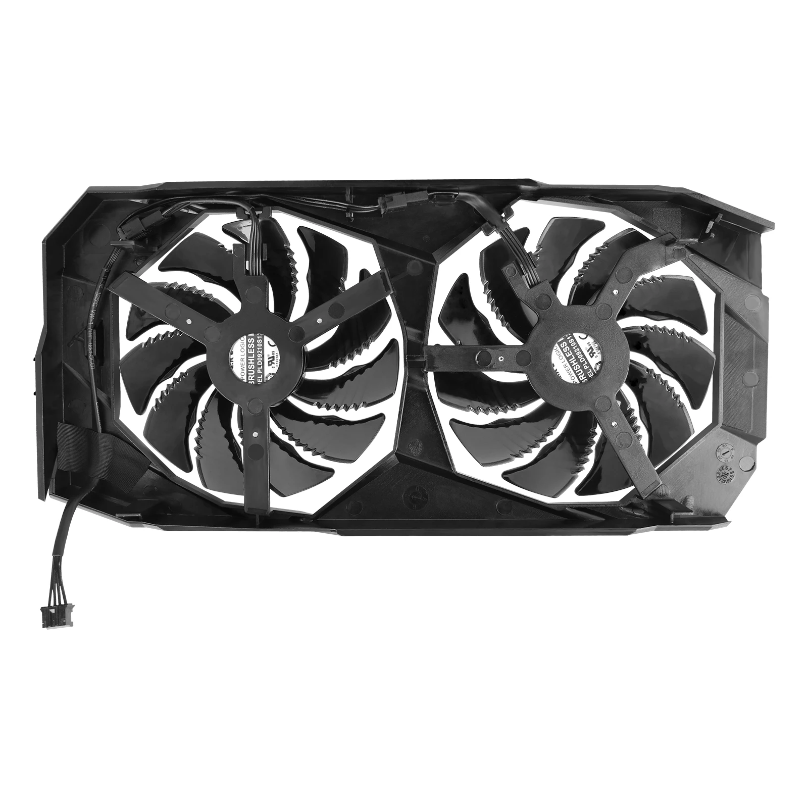 Фото Вентилятор видеокарты для Gigabyte RTX 1660 SUPER OC 6G 88 мм T 129215 Вентилятор охлаждения видеокарты SU RTX1660 №2