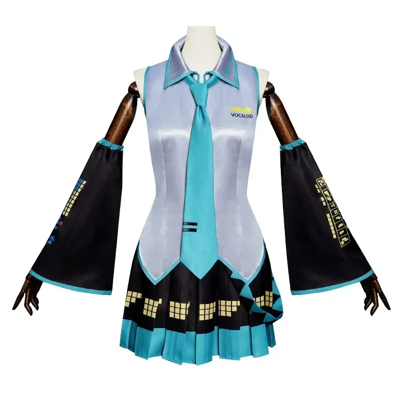 Одежда для выступлений в стиле аниме Hatsune Miku MIKU одежда косплея юбка JK тот же