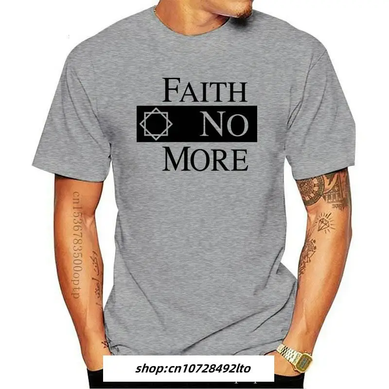

Man Clothing White Faith No More Logo Official Tee T Shirt Mens Unisex