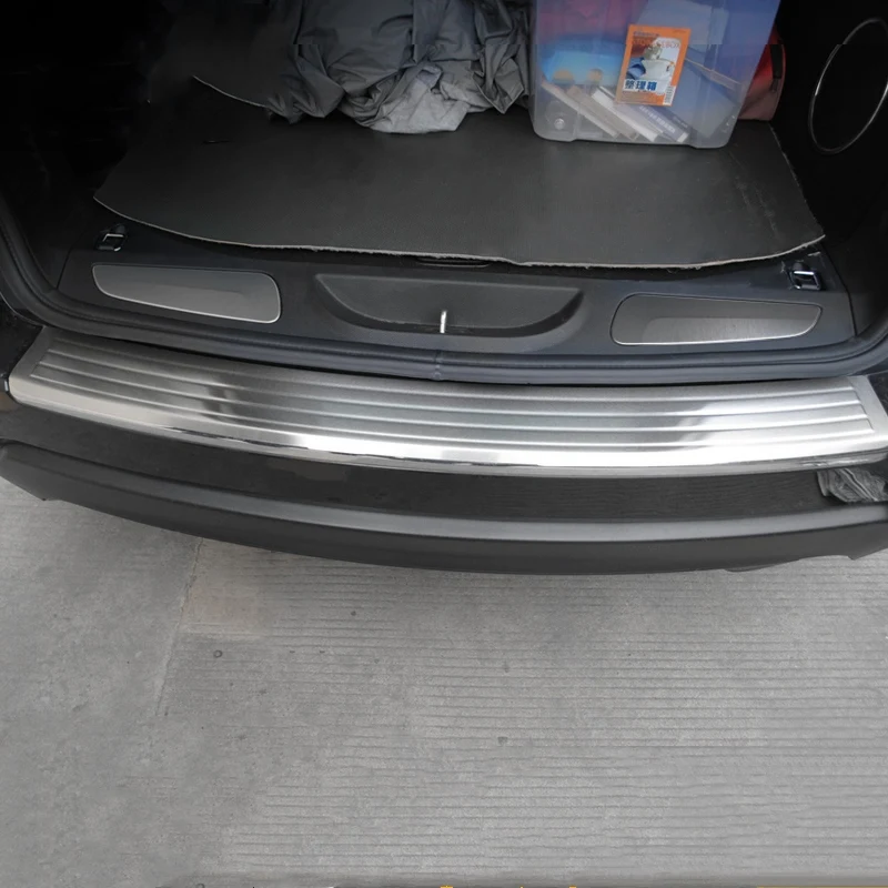 

WELKINRY для Jeep Grand Cherokee WK2 2011-2021, задний бампер автомобиля, дверь, багажник, порог, порог, Накладка педали