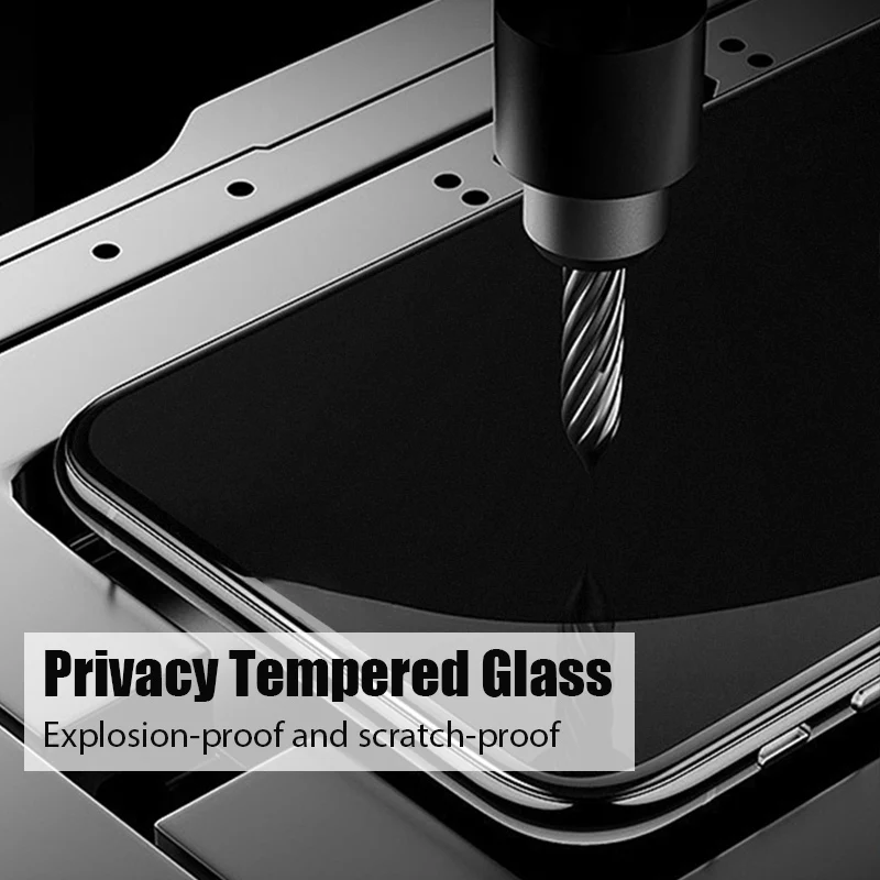 Anti Spy Screen Protector for Xiaomi Poco X3 Pro M3 F3 GT Privacy Glass on Redmi Note 10 9 8 10s 9s 8T 7 9A 9C 9T | Мобильные