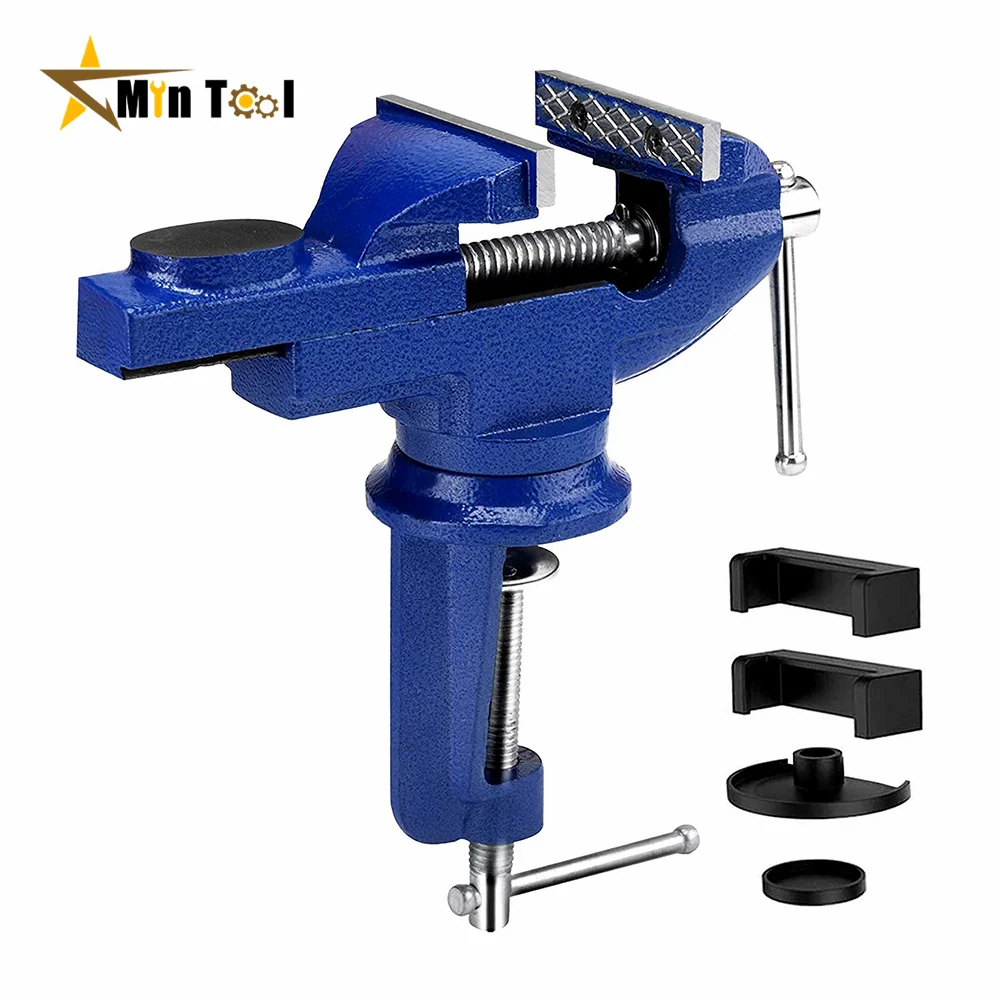 

Universal Bench Vice Machine Vise Clamp Full Metal Multifunction Woodworking Tools for DIY Table Use Hand Machine Tool Set