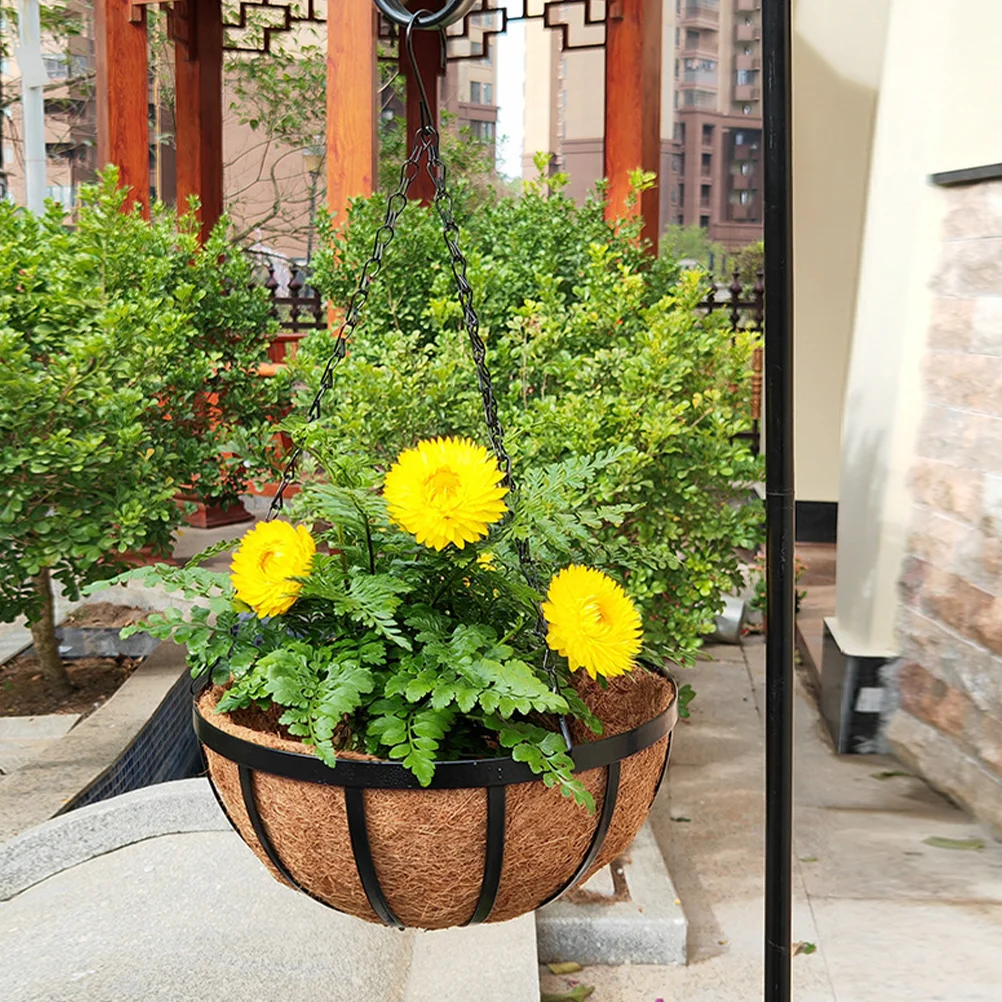 

Orchid Pots Basket Hangers Plants Outdoor Hanging Baskets Indoor Coir Organizer Flower Container Planter Wall