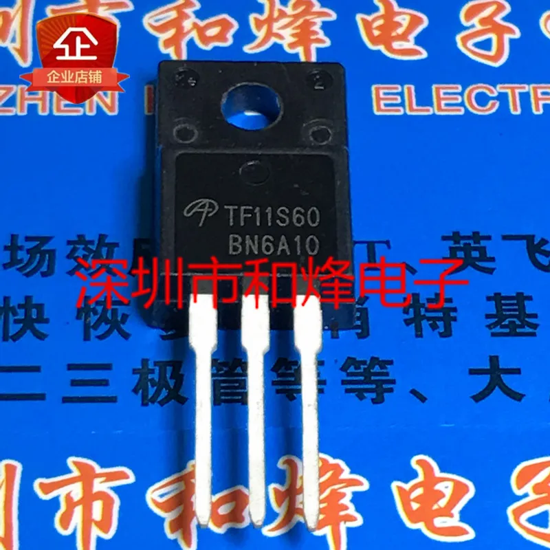 

5PCS-10PCS TF11S60 AOTF11S60 TO-220F 600V 11A New And Original On Stock