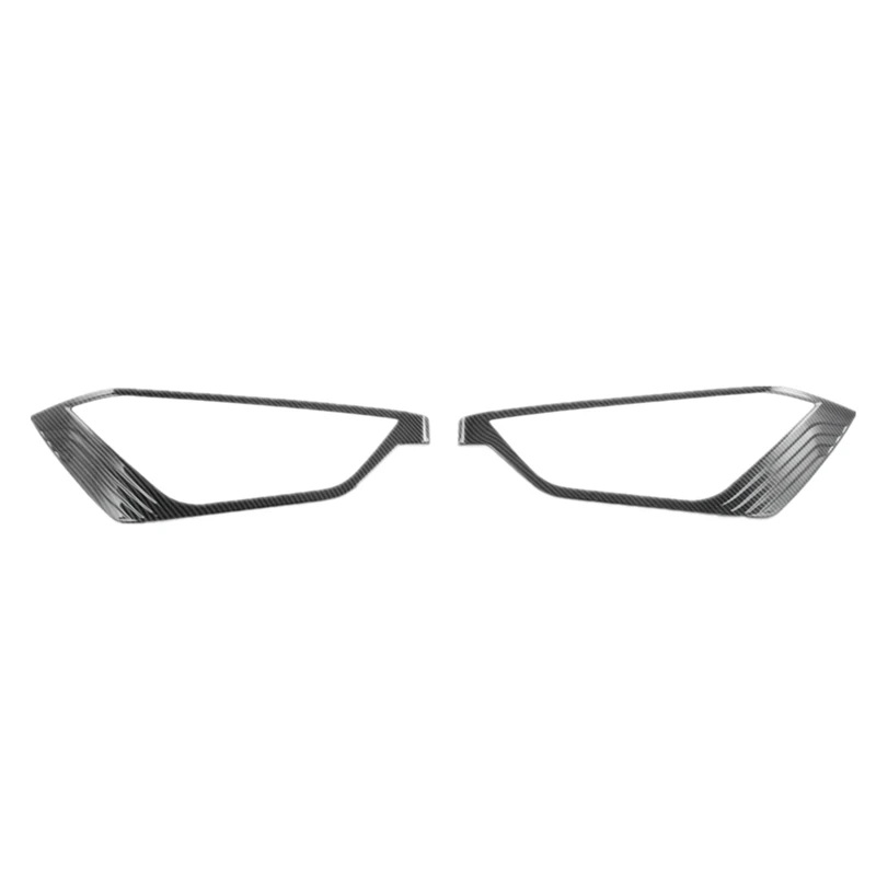 Крышка фары аксессуары для автомобильных фар ABS углеродное волокно Isuzu D-MAX DMAX 2021