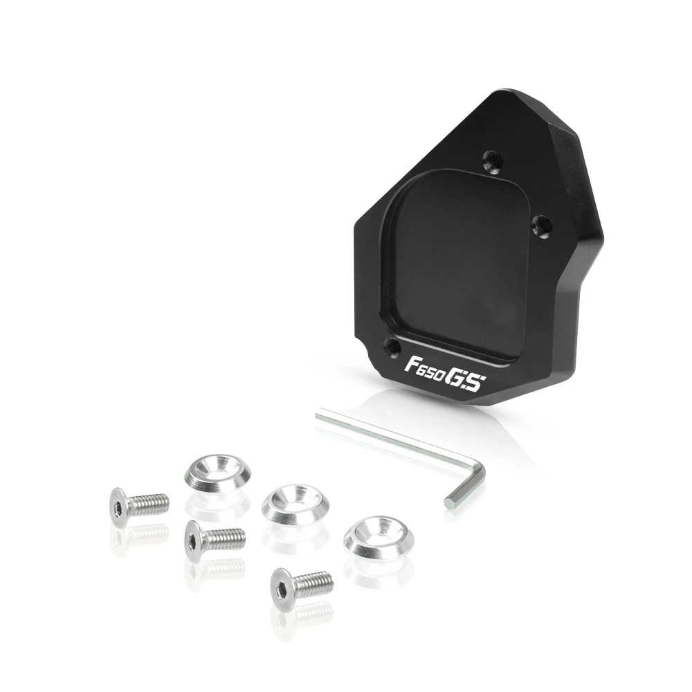 

Motorcycle Kickstand For BMW F650GS Twin F700GS CNC Motorcycle Side Stand Enlarge extension Accessories F 650 700 GS 2008-2017