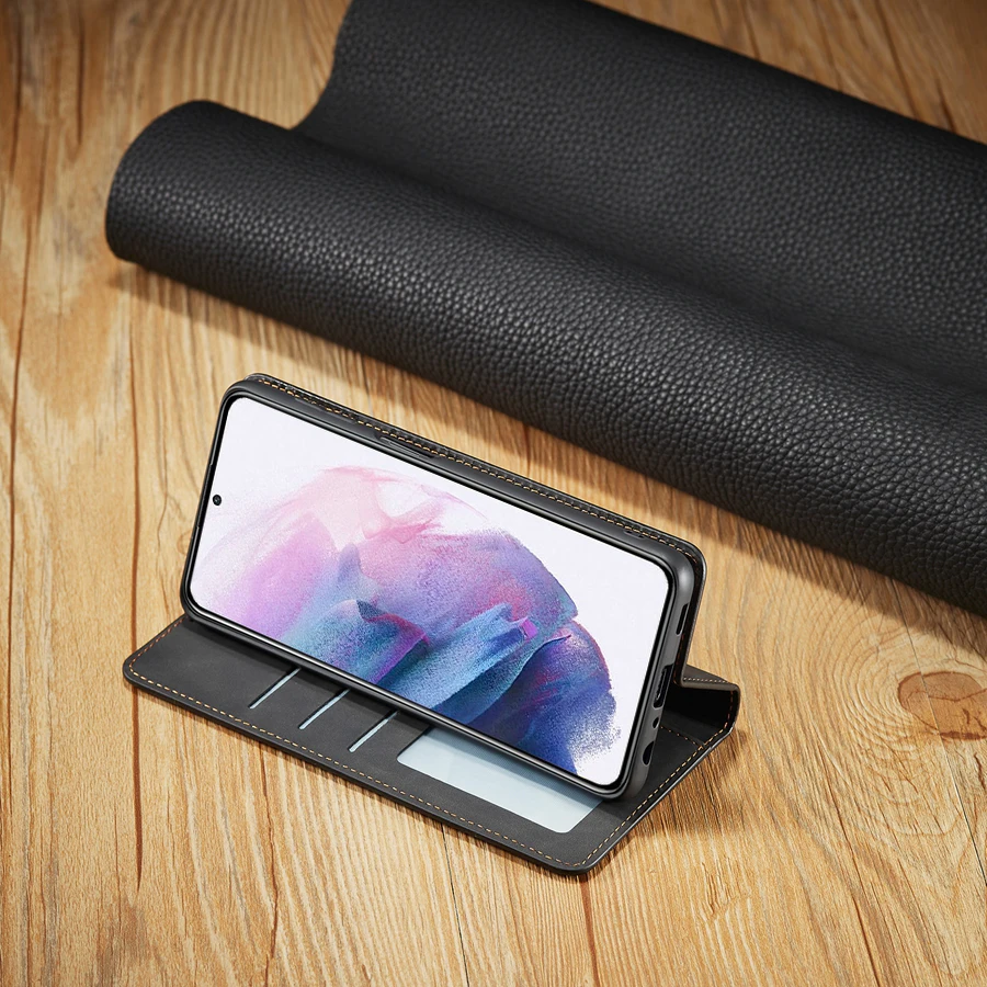 Wallet Magnetic Flip Leather Case For Samsung Galaxy S23 Ultra S22 S21 Plus S20 FE S10 5G S10E S9 Plus S8 S7 Edge Note 10 Lite 9