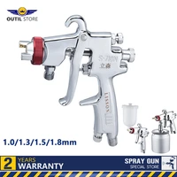high quality professional s710 spay gun 1 01 31 51 8mm nozzle gravity airbrush for car painting