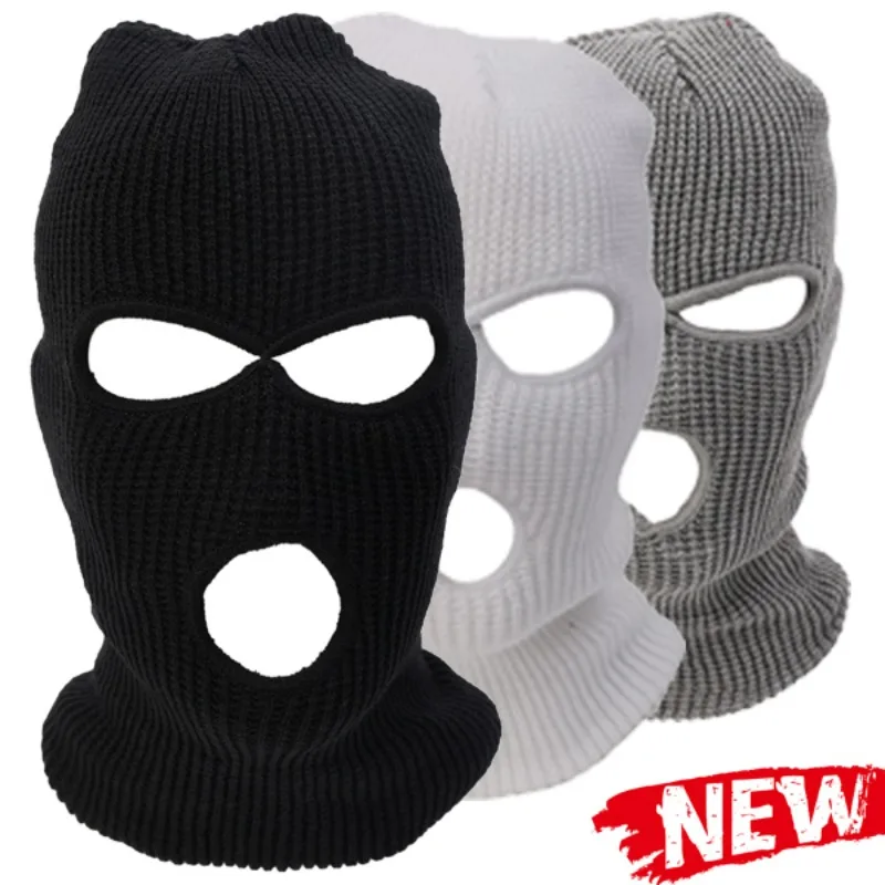 

Car Creative Mask Seat Headrest Protector Cover Balaclava 3Hole Full Covers Halloween Car Decoration Motorcycle Helmet Caps