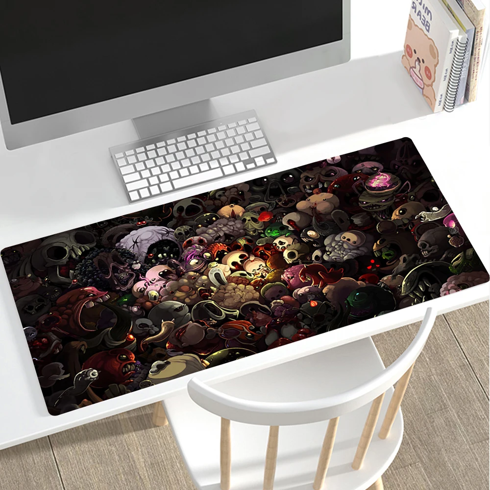 

Mousepad Gamer Gaming Keyboard Pad Computer Accessories Deskmat The Binding of Isaac Mouse Mats Rubber Mat Pc Cabinet Mausepad