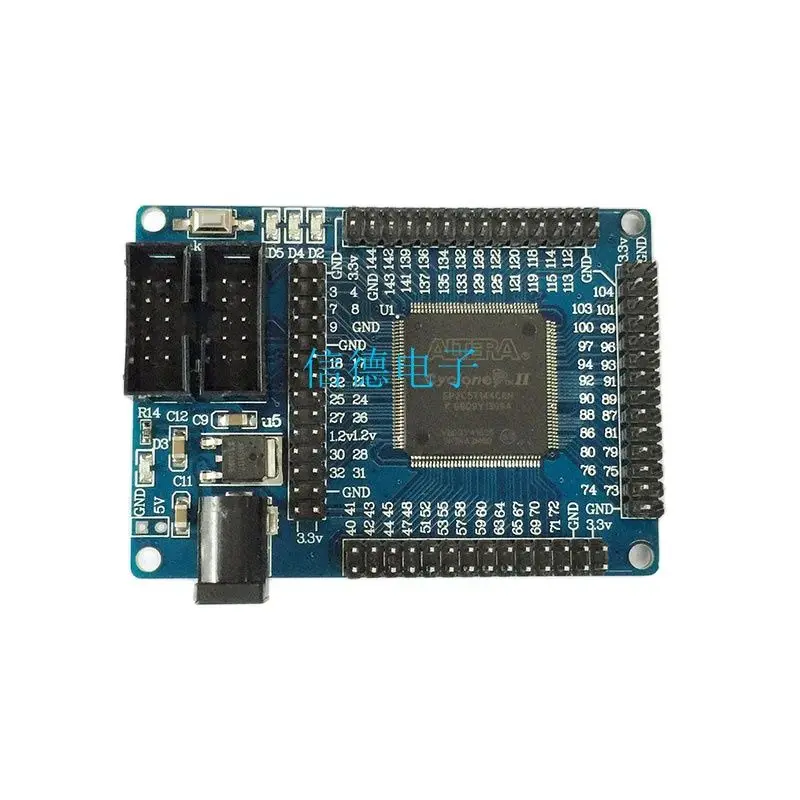 

Системная обучающая плата ALTERA FPGA CycloneII EP2C5T144, макетная плата