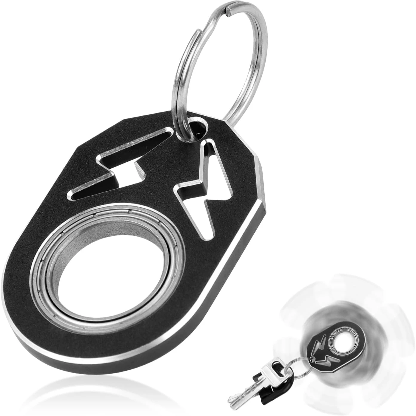 Металлический спиннер-брелок