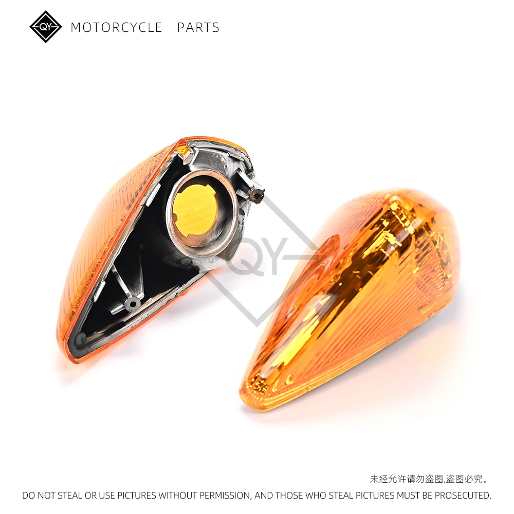 2 шт./компл. линзы указателя поворота, индикаторные огни, мигалки для Honda VFR800 1998 1999 2000 2001 VFR800F RC46 дымчатый оранжевый прозрачный
