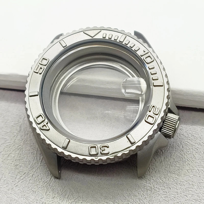 NH35 Watch Case Transparent Back Cover Fits Seiko SKX007 SKX009 SRPD NH35 NH36 4R35 4R36 Movement Men's Watches Part Replaceme