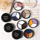 Гель-лак для ногтей, 3 цвета в 1 коробке, 15 мл